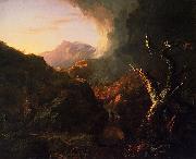 Thomas Cole Landscape with Dead Tree oil